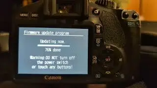 Canon Rebel T2i EOS 550D Firmware Update