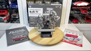 1:4 scale FLAT-FOUR BOXER ENGINE [VW Bulli T1]  by Franzis (full build)