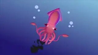 Farting Squid | Short 2D Animation
