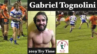 2019 Gabriel Tognolini Try ~ Cairns Brothers v Tully Tigers 10-8-19