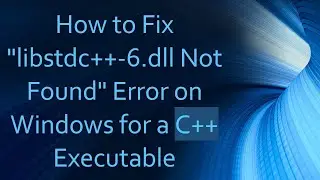 How to Fix 