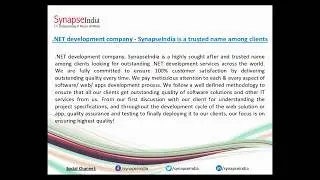 .Net development company - SynapseIndia