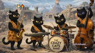 😼🔥 The Prehistoric Crazy Cats Band