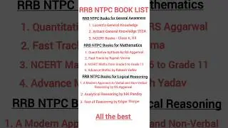 rrb ntpc book list 2025🔥 #viralvideo#rrbntpc #rrbvacancay #shortvideo #job #trending #trendingshorts