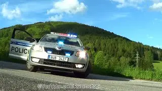 Czech Police Cruiser Siren Demo - wail, fast/ yelp, Italian ambulance 2-tone, HiLo, horn [CZ 5.2019]