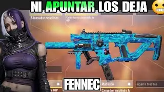 EL ARMA MAS TEMIDA😬MEJOR CLASE DE LA FENNEC  EN COD MOBILE BR MEJORES ACCESORIOS 