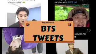 BTS tweets because JIN IS ALMOST HOME 💜