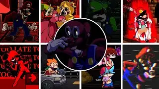 Friday Night Funkin' VS Mario's Madness V2 - All Songs (FNF Mod) (Mario 85'/MX/Mario.EXE)
