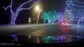 Holiday Lights by the Lake #canada #light #winter #dubai 