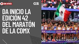 Inicia el Marat&oacute;n de la CDMX