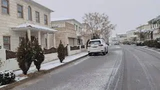تساقط الثلوج في مدينة أربيل 23/1/2026