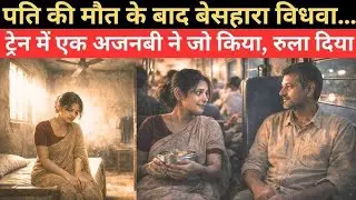 पति की मौत के बाद अकेली दिल्ली जा रही थी… ट्रेन में मिला एक अजनबी… फिर जो हुआ | Heart Touching Story
