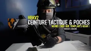HBKV2 - Z.A.T / 🇫🇷 CEINTURE TACTIQUE ET POCHES PAS TROP CHER ! IDOGEAR / AMAZON - AIRSOFT 🇫🇷