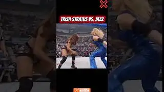 WWE Trish Stratus Vs Jazz #wwe #trishstratus #shortsvideo #shortsfeed #wrestling
