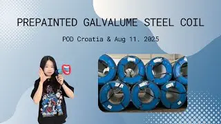 DX51D+AZ100 Prepainted Galvalume Steel Coils (PPGL) to Croatia 