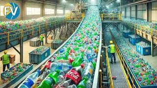 20.000 botellas de pl&aacute;stico por segundo Todo el proceso de reciclado
