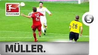Thomas M&uuml;ller - Top 5 Goals 2015/16 Hinrunde