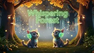 🌲🎶 Kittens in the Whispering Forest | Magical Pixar-Style Adventure 🌳✨