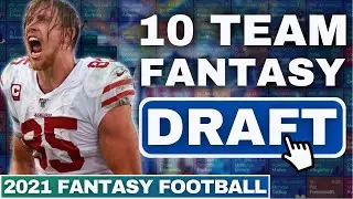 Fantasy Football Mock Draft 2021 - 10 Team - 1st Pick