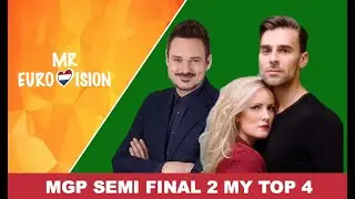 Eurovision 2020 / MGP SF2 - My top 4 🇳🇴