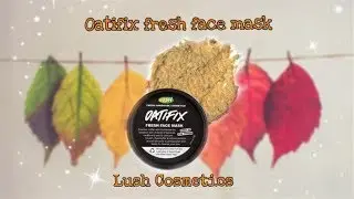 Oatifix fresh face mask from Lush Cosmetics