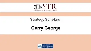 STR Meet the Scholar: Gerry George - Singapore Management U.