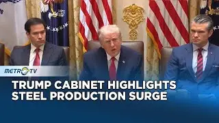 US Steel Output Tops Japan Bessent Tells Cabinet