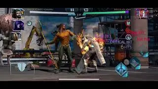 Raven, Koaa-beta vs boss Black Adam(Advent of Chaos)
