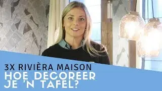 Hoe decoreer je de eettafel? 3x Rivièra Maison | Furnlovers
