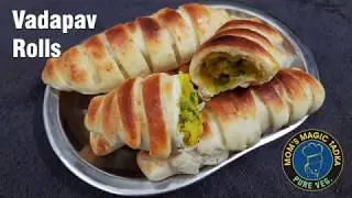 Vadapav Rolls | Vadapav rolls recipe | Vadapav recipe | How to make vadapav