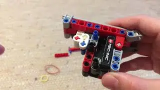 Lego small pistol (100% 3 stud wide, 4 round magazin)