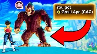 Dragon Ball Xenoverse 2 - New CAC Great Ape Skill Transformation Training (Giant Form)