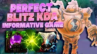 #1 BLITZCRANK IN CHALLENGER SOLOQ! PERFECT KDA AND INSANE HOOKS! - League of Legends