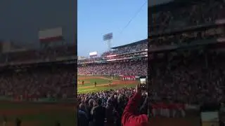 Red Sox hit Walk off Home Run