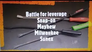 Тест на пытку с помощью монтировки Snap-on против Mayhew против Milwaukee против Sunex
