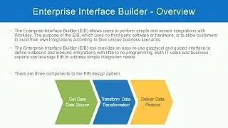 EIB Overview In Workday HCM
