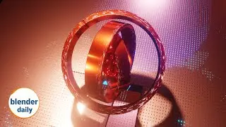 Project SciFi Reactor: The drone [8/9] | Blender Geonodes Daily, tip 102