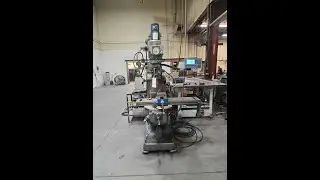 CNC Machining & Fabrication Tools Auction Lot 620 - BRIDGEPORT SERIES 1 KNEE MILL W/ DRO