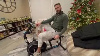 MERACH Recumbent Exercise Bike for Home with Smart Bluetooth and Exercise Bikes Exclusive App, LCD
