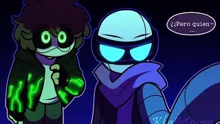 🌟🖤No es lo que parece💜🌟 Comic de los compas (créditos a khatte draws)