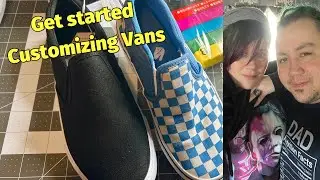 how to customize shoes! Vans types