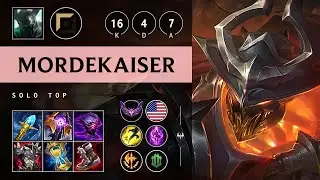 Mordekaiser Top vs Aatrox: Legendary - NA Master Patch 14.20