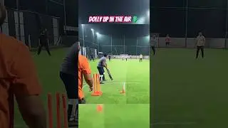 Dolly up in the air 🧤👆🎾🏆🏏 Cricket shots IPL #boxcricket #csk #rcb #ipl #viratkohli #ipl2025