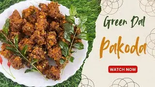 Sprouted Green Dal Pakoda in Tamil | Crispy & Healthy Evening Snack | Paruppu Pakoda Recipe |#pakoda