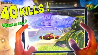 *HANDCAM* 40 KILLS GAME and THIS HAPPENED! CODM BR | Ipad pro 2020