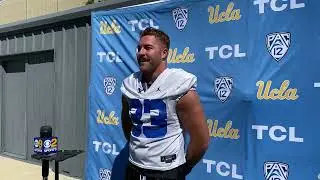 UCLA Football Spring Practice Media Availability: Bo Calvert, March 29
