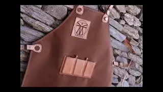Angos Craft Leather Apron &ndash; Ręcznie wykonany fartuch sk&oacute;rzany dla profesjonalist&oacute;w i pasjonat&oacute;w