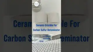 Ceramic Crucible For Carbon Sulfur Deteminators