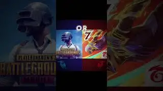 FREE FIRE OR PUBG!? #garenafreefire #freefire #topnews #freefirelovers #reels #ff #freefiremax #top