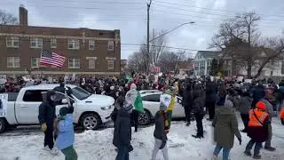 RAW: Thousands March in Minneapolis After ICE Killing